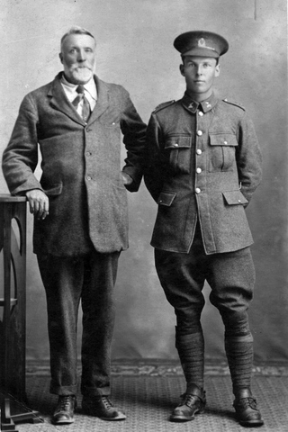 Charles Talbot Cowie in his Army uniform